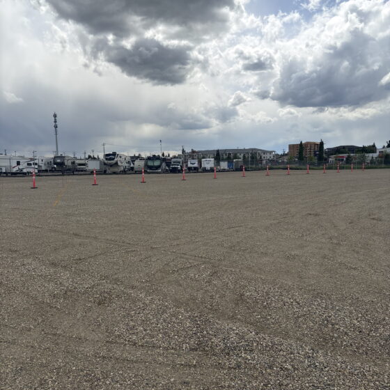 Olds RV Trailer storage facility