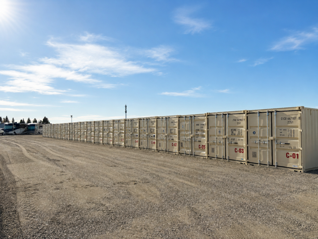 Self storage facility in olds